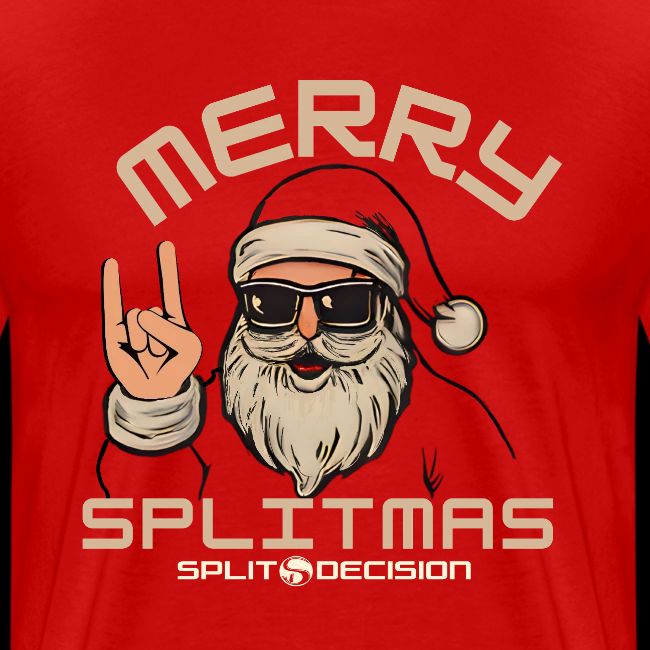 Rock Horn Santa - Split Decision - Merry Splitmas