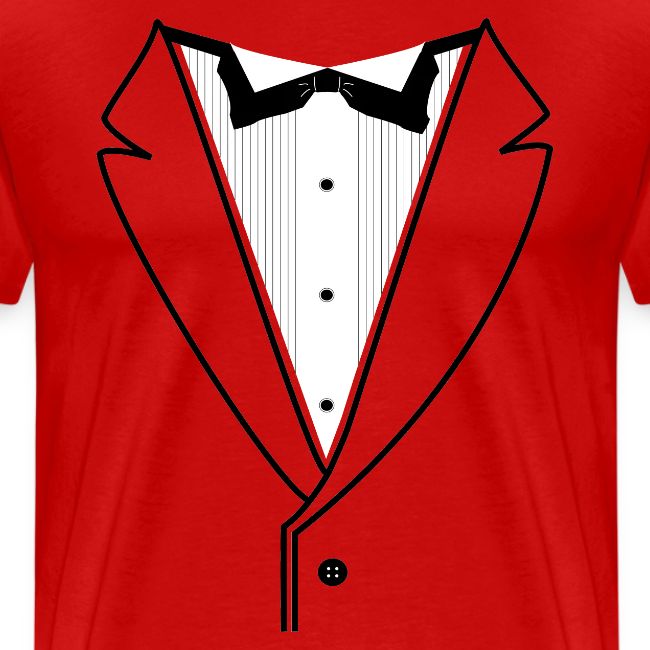 Tuxedo Plain w. Black Lines