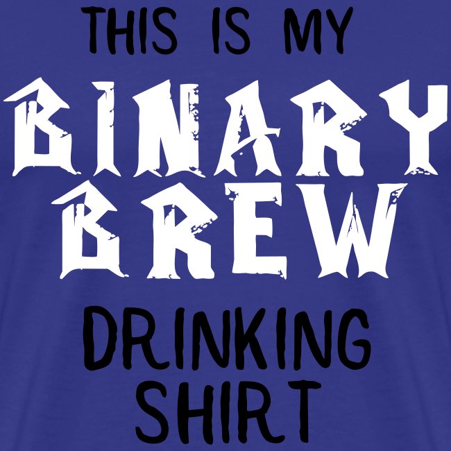 Binary Brew Shirt Attempt