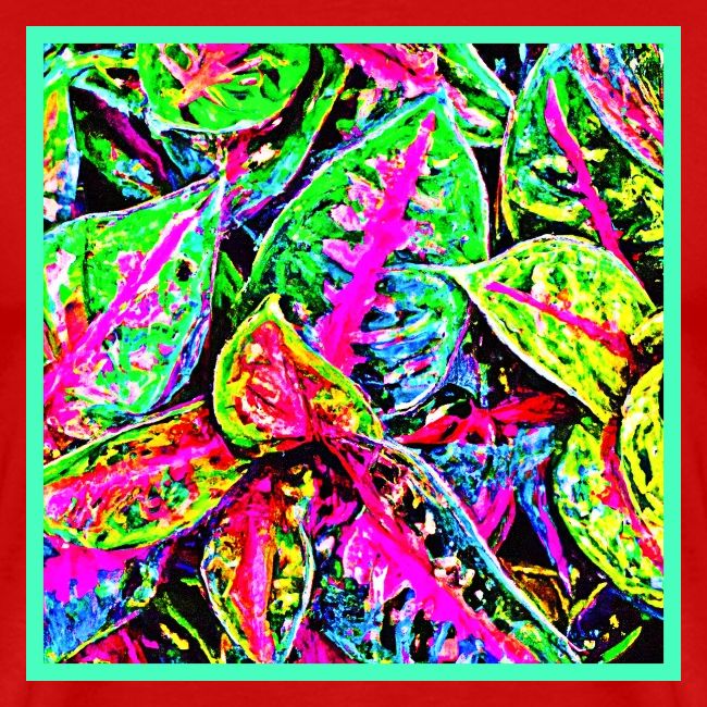 Vibrant Nature ChicLeaf Pattern