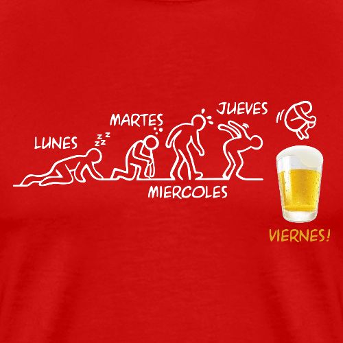 Beer-volution ESP - Men's Premium T-Shirt