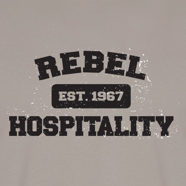 REBEL HOSPITALITY t shirt graphic