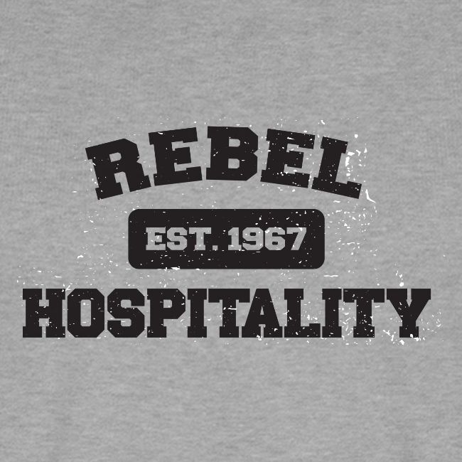 REBEL HOSPITALITY t shirt graphic