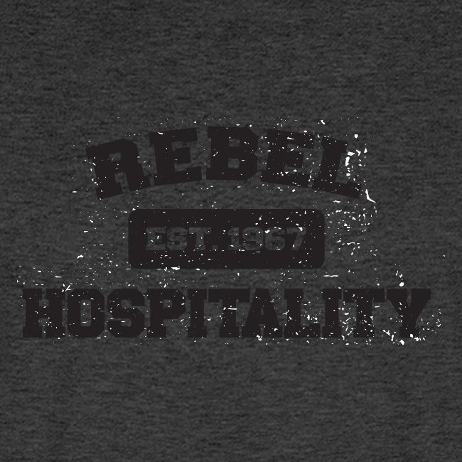 REBEL HOSPITALITY t shirt graphic