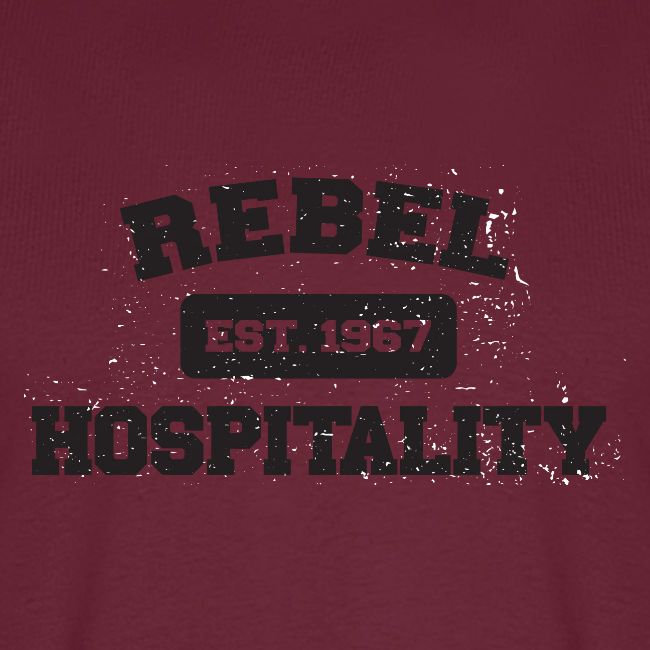 REBEL HOSPITALITY t shirt graphic