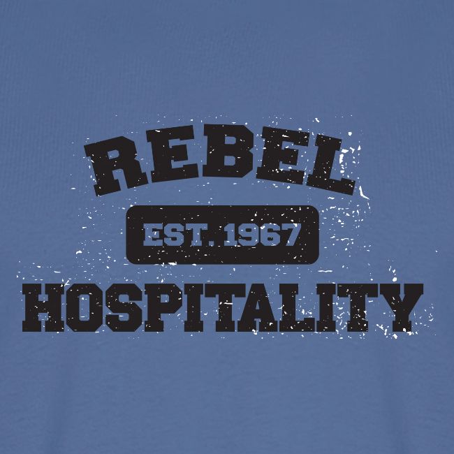 REBEL HOSPITALITY t shirt graphic