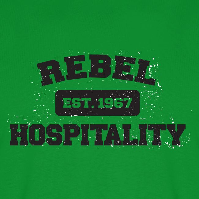 REBEL HOSPITALITY t shirt graphic