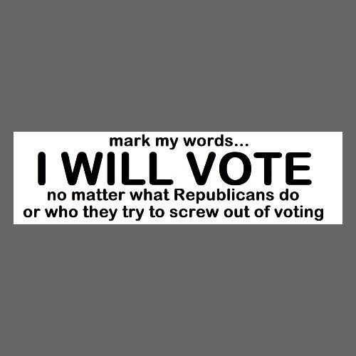 I Will Vote mark my words 2 - Men's Premium T-Shirt