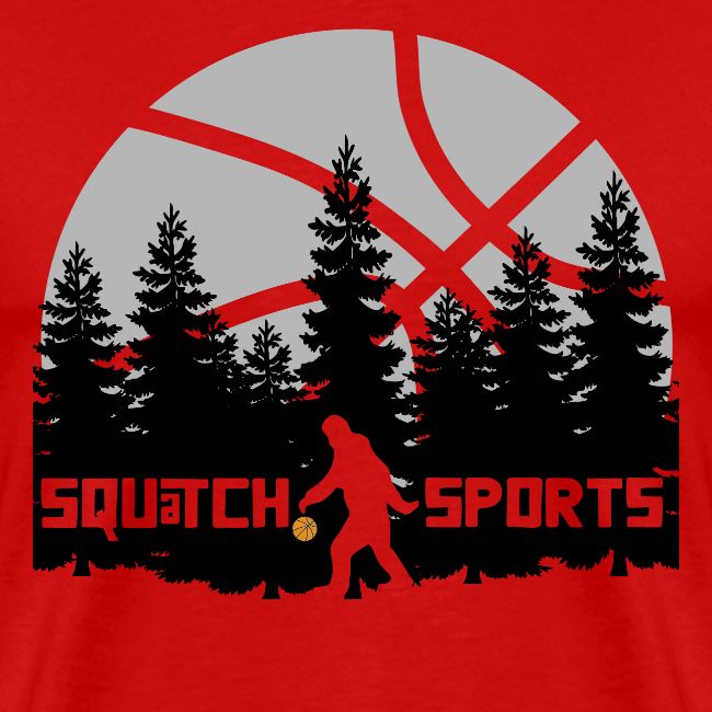 Squatch Basketball Moon