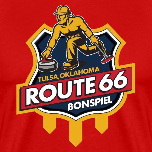 Route 66 Bonspiel - Men's Premium T-Shirt
