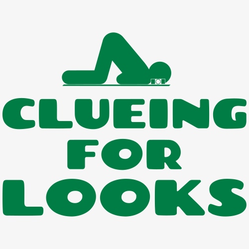 Clueing for Looks (free choice of design color) - Men's Premium T-Shirt