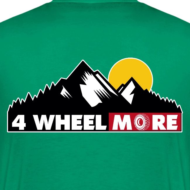 4 Wheel More Rectangle Logo