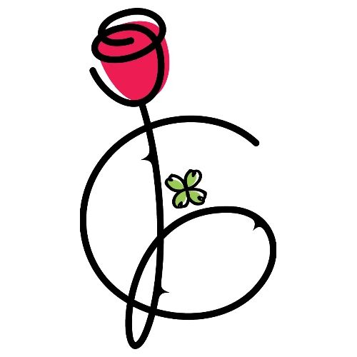 Love and Luck For My Rose - Men's Premium T-Shirt