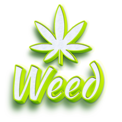 Cannabis Weed Leaf - Marijuana - Customizable - Men's Premium T-Shirt