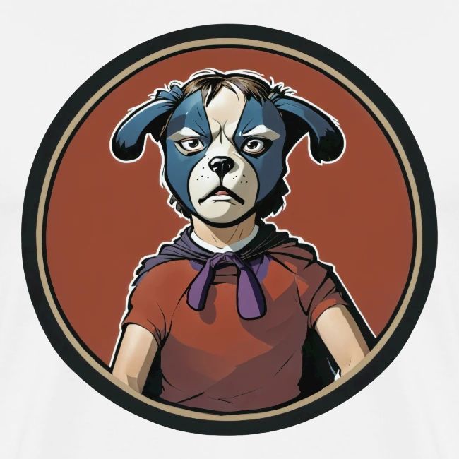 Dogboy Adventutes Red Circle Logo