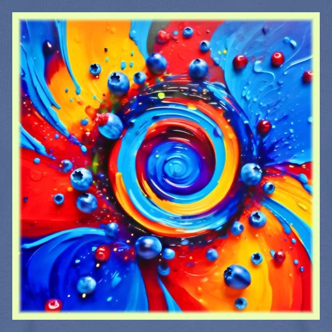 Vibrant Berry Vortex