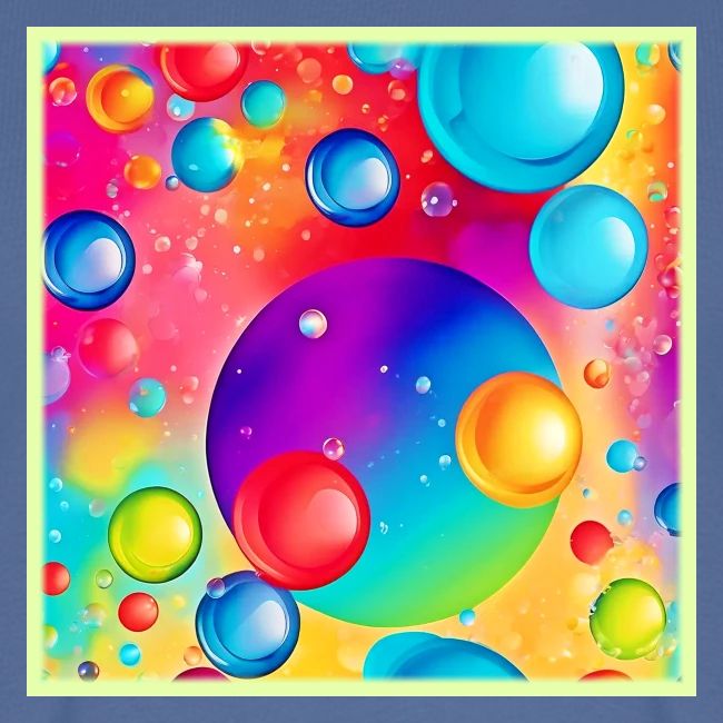 Colorful Sphere Abstract Art