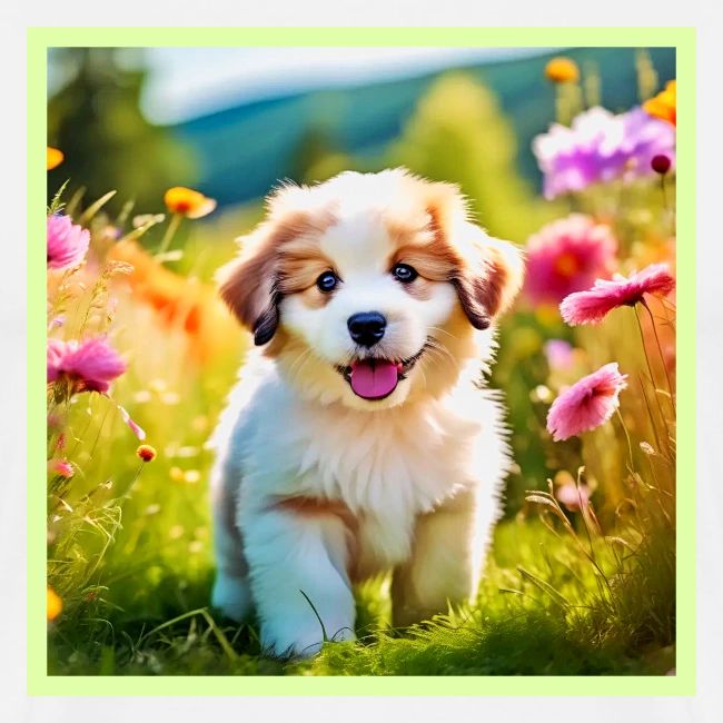 Cute Fluffy Puppy