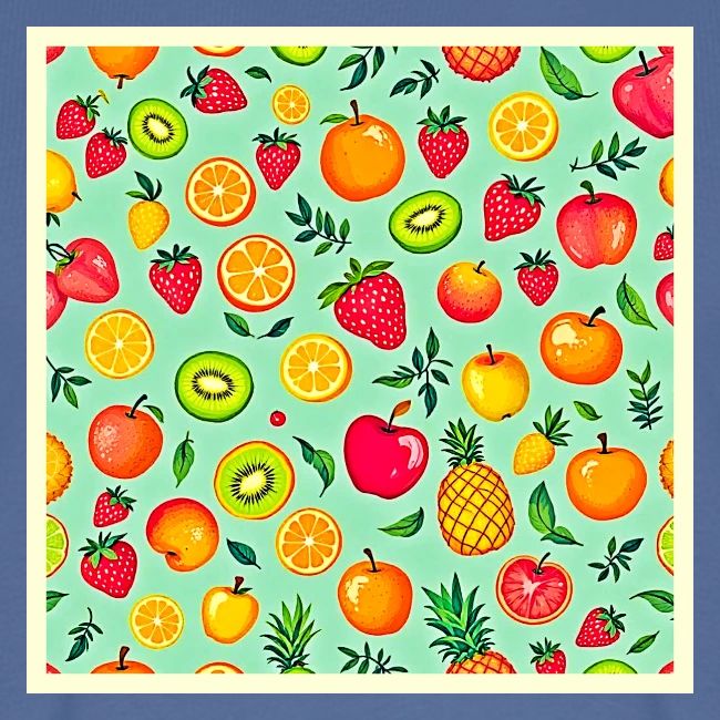 Summer Fruit Seamless Design