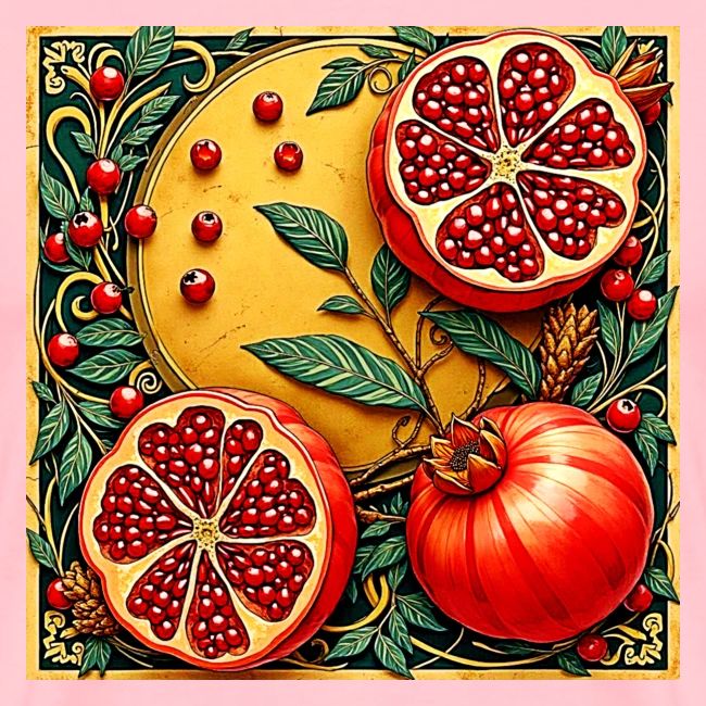 Pomegranate Elegance Art Print