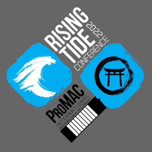 Rising Tide 2022 Diamond Logo White Tide Text 01 - Men's Premium T-Shirt
