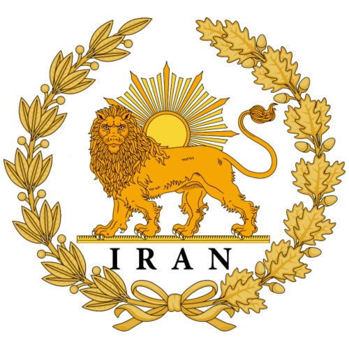 Iran Lion and Sun - Men's Premium T-Shirt