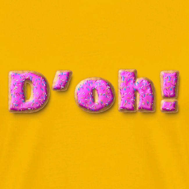 Homer Simpson D'oh!