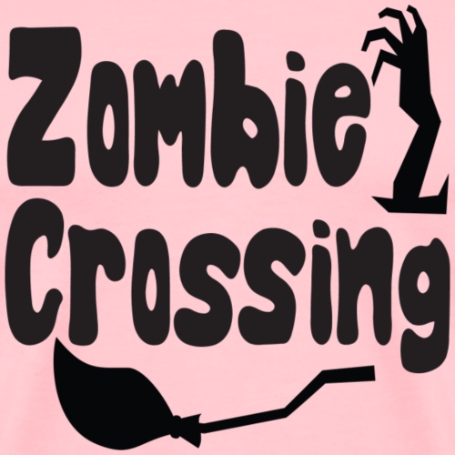 Zombie Crossing - Men's Premium T-Shirt