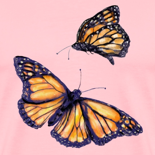 2 butterflies - Men's Premium T-Shirt