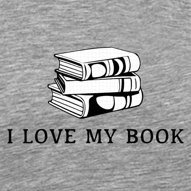 I love my book t-shirt