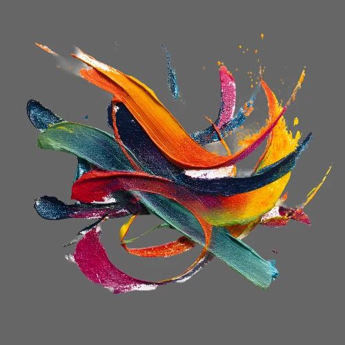 Colorful Waves - Men's Premium T-Shirt