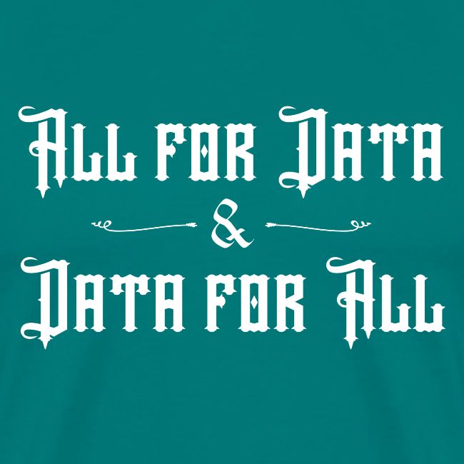 All for Data, Data for All (dark)