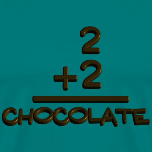 Chocolate Math - Men's Premium T-Shirt