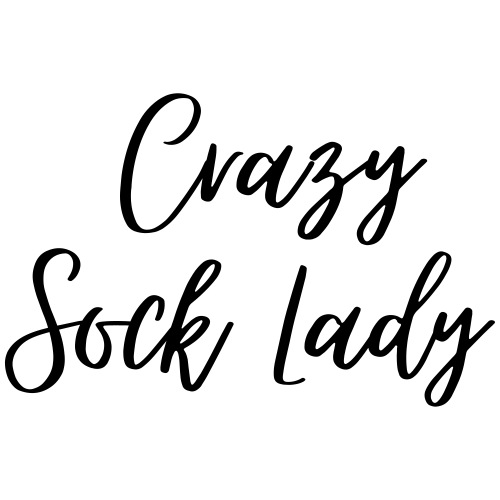 Crazy Sock Lady2 - Men's Premium T-Shirt