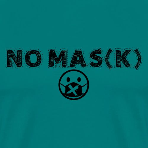 NO MAS(K) - Men's Premium T-Shirt