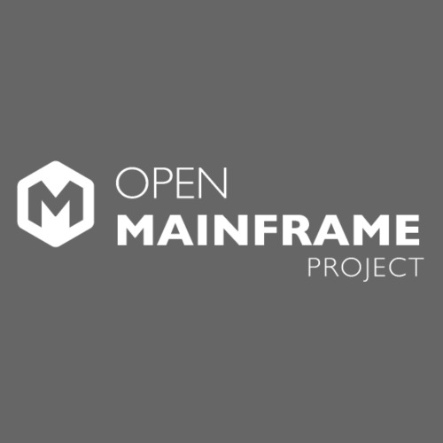 Open Mainframe Project - White Logo - Men's Premium T-Shirt
