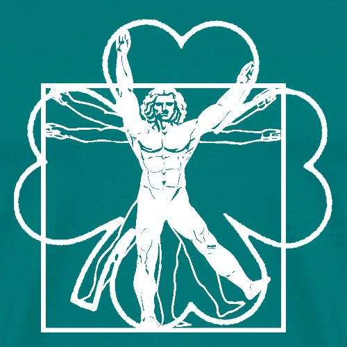 KPT LOGO shamrock GRAY - Men's Premium T-Shirt