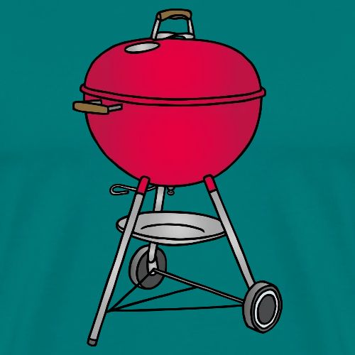 Barbecue, barbeque, BBQ - Men's Premium T-Shirt