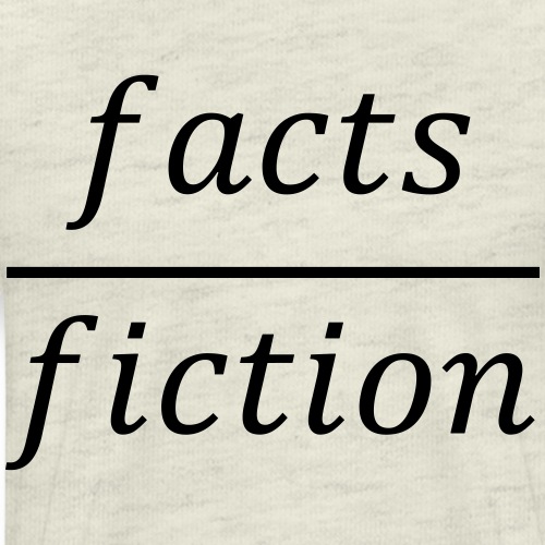 Facts Over Fiction fraction - Men's Premium T-Shirt