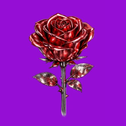 2 Set - Silver and Gold Roses - Men's Premium T-Shirt