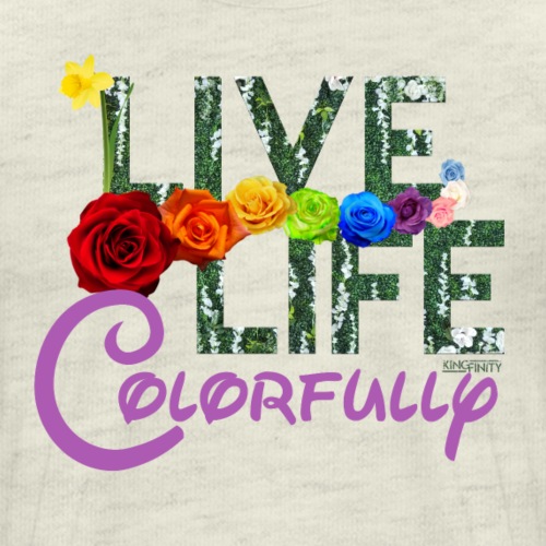 Live Life Colorfully - Men's Premium T-Shirt