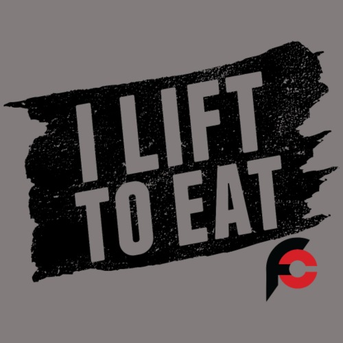 I Lift To Eat Red 3 - Men's Premium T-Shirt