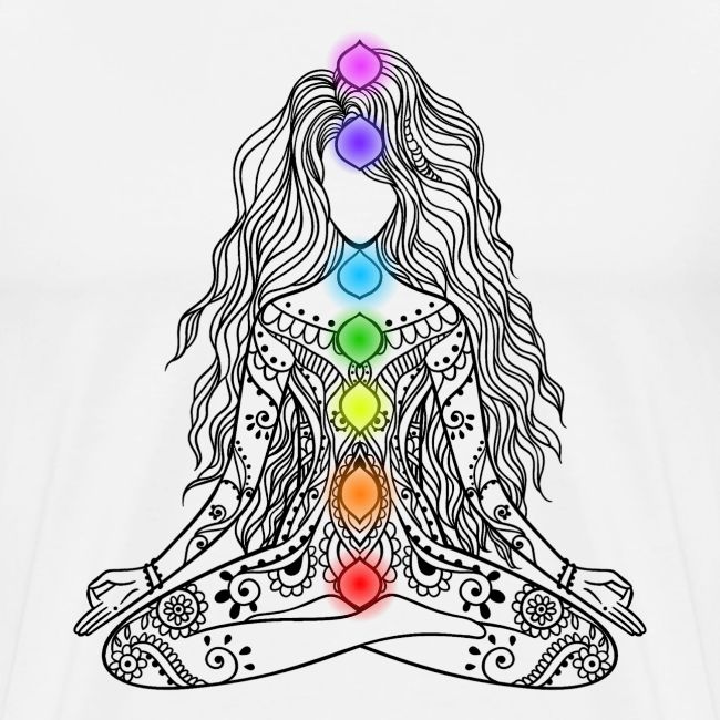 Mediation Girl & Chakras
