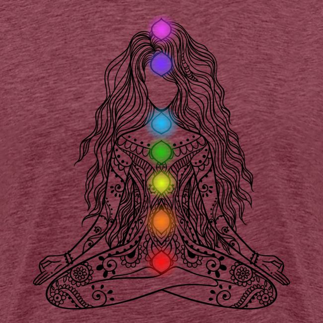 Mediation Girl & Chakras