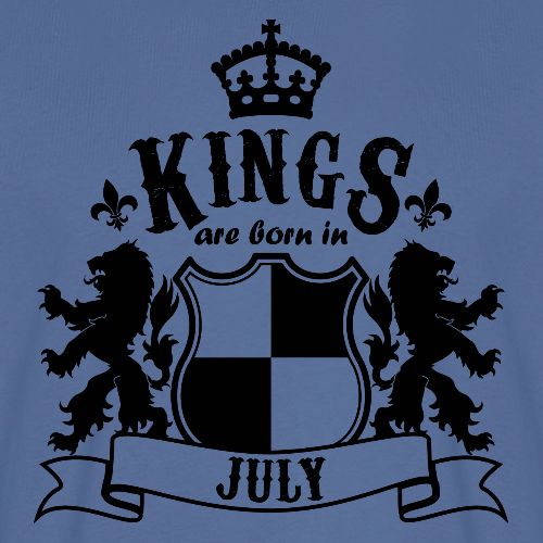 Kings are born in July - Men's Premium T-Shirt