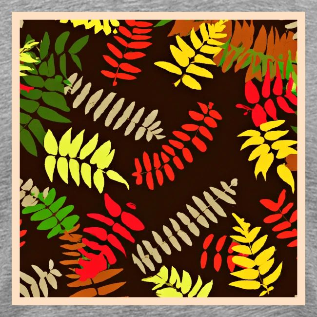 Autumn Leaves Pattern Art