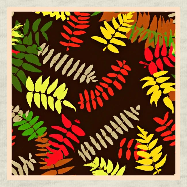 Autumn Leaves Pattern Art