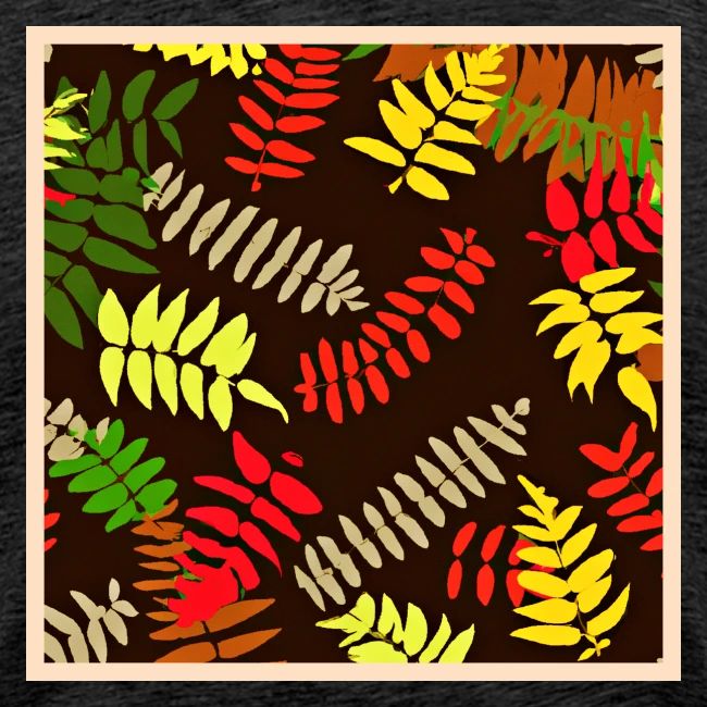 Autumn Leaves Pattern Art