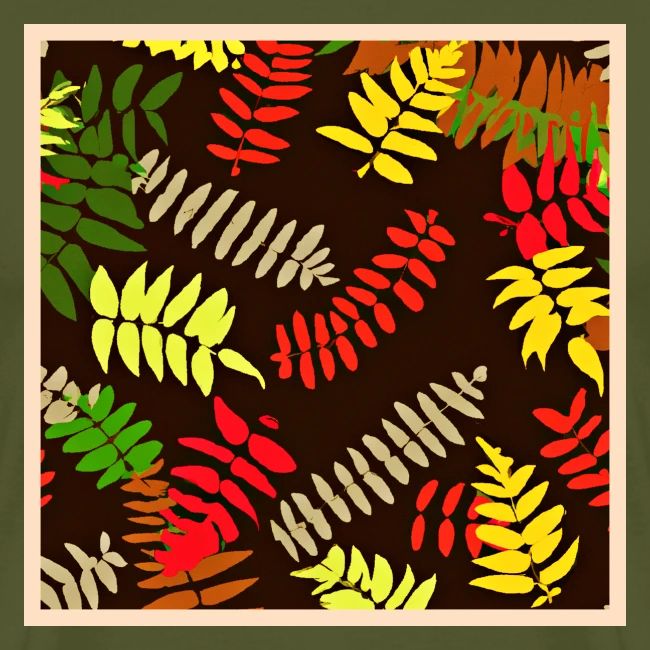 Autumn Leaves Pattern Art