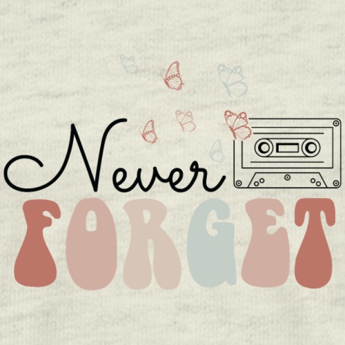 Never Forget - Mixed Tape Graphic